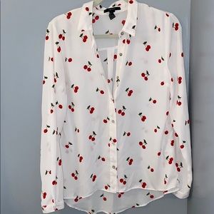 Forever 21 Women’s Blouse Top- Size S